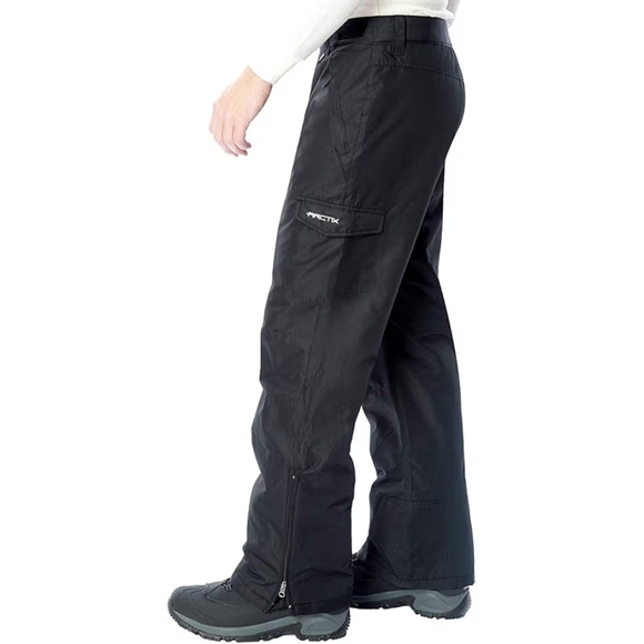Arctix Men's Navy Blue Insulated Snow Pants - Picture 4 of 10